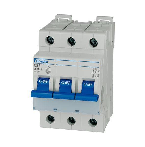 4014712171688 - DOEP Automat C 25A DLS 6I C25-3 ** 10kA 3-polig 4014712171688 - DOEP Automat C 25A DLS 6I C25-3 ** 10kA 3-polig