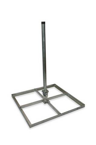 Televes Flachdachständer für bis BS40/4 zu 8(2x4) Betonplatten, feuerverzinkt