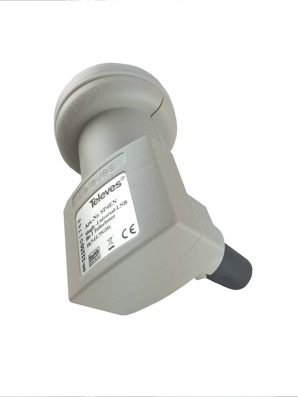 8424450137017 - Televes Speisesystem Single Feed SP4EN 40mm RM 03dB typ 8424450137017 - Televes Speisesystem Single Feed SP4EN 40mm RM 03dB typ