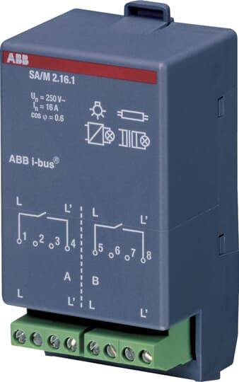 4016779681582 - ABB Schaltaktormodul 2fach SA M2161 16A 2CDG110100R0011 4016779681582 - ABB Schaltaktormodul 2fach SA M2161 16A 2CDG110100R0011