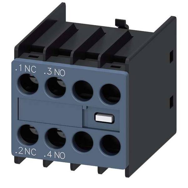 Siemens 3RH29111HA11 Hilfsschalterblock 1S+1Ö S00/S0 front Schraubanschluss Siemens 3RH29111HA11 Hilfsschalterblock 1S+1Ö S00/S0 front Schraubanschluss