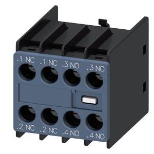 Siemens 3RH29111HA22 Hilfsschalterblock 2S+2Ö S00/S0 front Schraubanschluss Siemens 3RH29111HA22 Hilfsschalterblock 2S+2Ö S00/S0 front Schraubanschluss