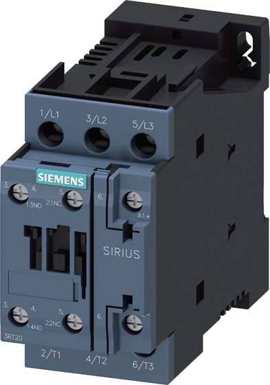 Siemens 3RT20231BB40 Schütz AC-3 4kW/400V 1S+1Ö 24VDC 3p S0 Siemens 3RT20231BB40 Schütz AC-3 4kW/400V 1S+1Ö 24VDC 3p S0
