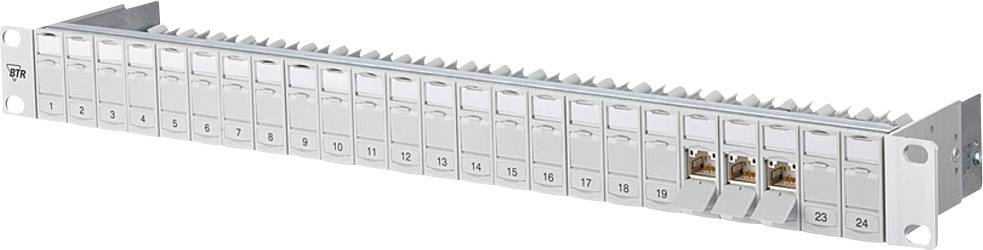 Metz C6A Modul Patch-Panel 130B11P0-E 24 Port 180° 1HE RAL7035 Class EA 500MHz Metz C6A Modul Patch-Panel 130B11P0-E 24 Port 180° 1HE RAL7035 Class EA 500MHz