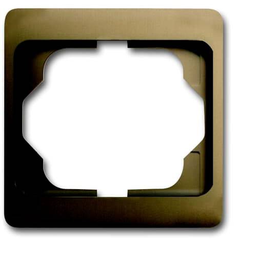 4011395125717 - BJ alpha exclusive Rahmen 1721 KA-21 1fach Kanal bronze 4011395125717 - BJ alpha exclusive Rahmen 1721 KA-21 1fach Kanal bronze