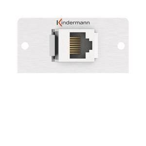 4021565026447 - KIND Konnect 50 alu - Cat6A 7444000526 RJ45 Metz Blende 1 2 50x50 Doppelkuppl 4021565026447 - KIND Konnect 50 alu - Cat6A 7444000526 RJ45 Metz Blende 1 2 50x50 Doppelkuppl