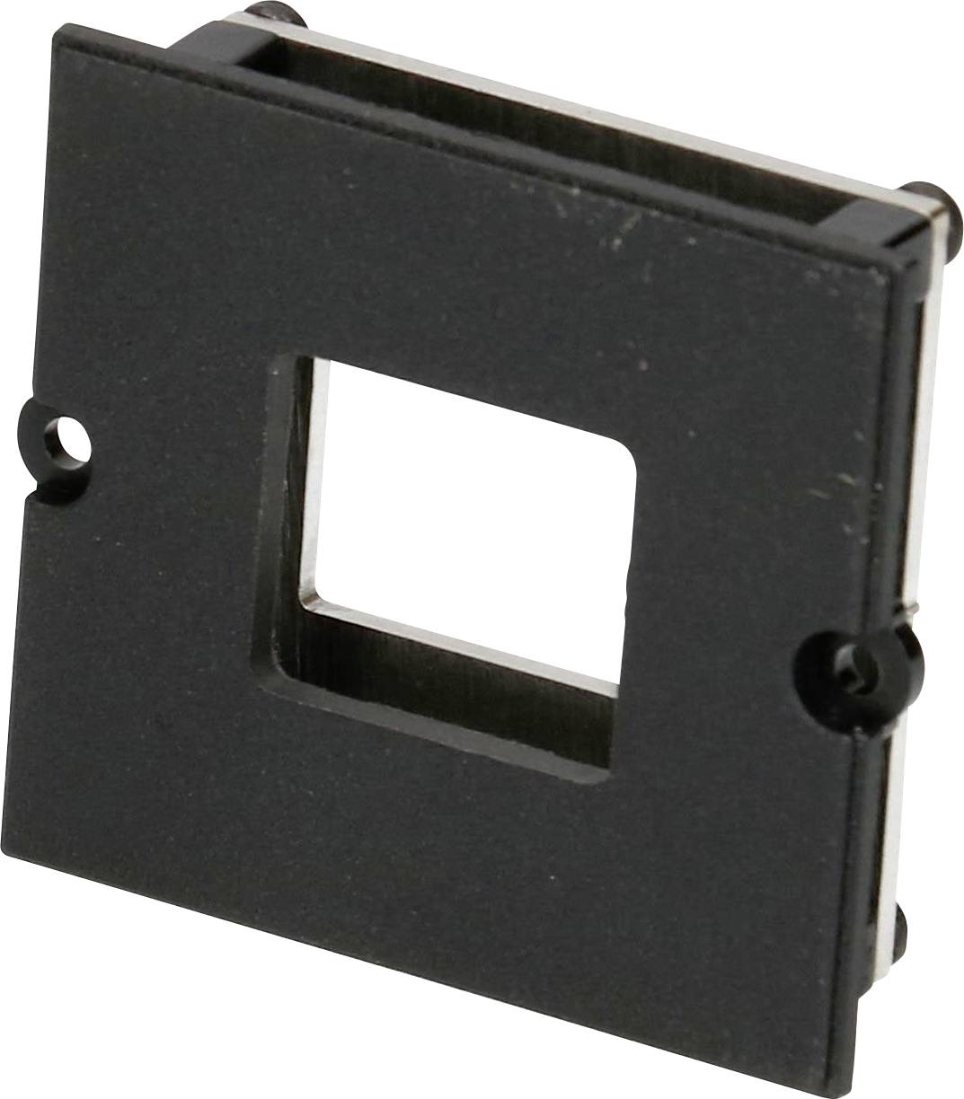4016514034840 - Bachmann Modul 1xKeystone 917062 schwarzMetallhalterung