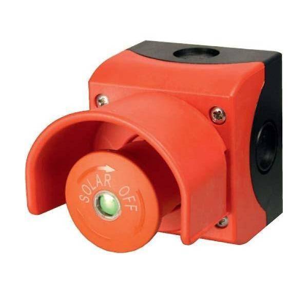 4015081469567 - M22-SOL-PVT45PMPI11Q PV-Ausschalter Not-Aus-Schalter mit Schutzkragen 1 Öffner 1 Schließer IP66 IP67 IP69 1 St 4015081469567 - M22-SOL-PVT45PMPI11Q PV-Ausschalter Not-Aus-Schalter mit Schutzkragen 1 Öffner 1 Schließer IP66 IP67 IP69 1 St