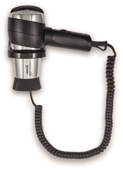 Starmix TFCW 16 Handhaartrockner schwarz/chrom Nr. 013039 Starmix TFCW 16 Handhaartrockner schwarz/chrom Nr. 013039