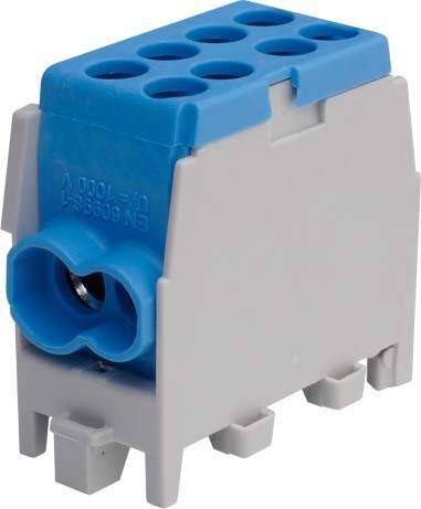 4025221400688 - Pollmann Hauptleitungsabzweigklemme blau 25 16mm² 1-pol 2Ein 2Aus 2080137 4025221400688 - Pollmann Hauptleitungsabzweigklemme blau 25 16mm² 1-pol 2Ein 2Aus 2080137