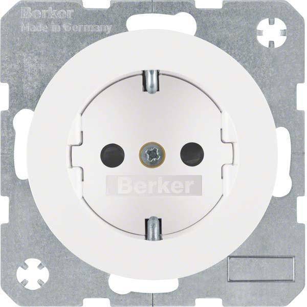4011334366874 - 41232089 - Steckdose - erhöhtem Berührungsschutz R1 R3 polarweiß glänzen 4011334366874 - 41232089 - Steckdose - erhöhtem Berührungsschutz R1 R3 polarweiß glänzen