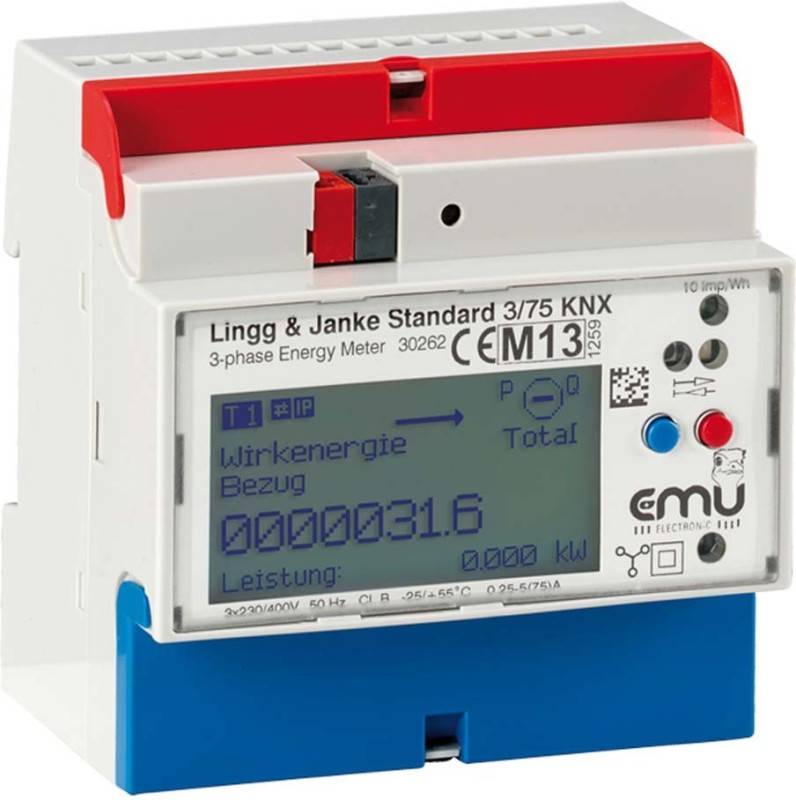 4260049682605 - Lingg+Janke Standard KNX 3ph 87765 Einrichtungszähler direktmessend 4260049682605 - Lingg+Janke Standard KNX 3ph 87765 Einrichtungszähler direktmessend