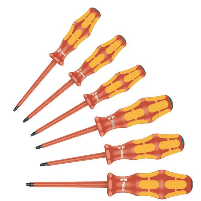 Wera 167 i/6 Schraubendrehersatz Kraftform Plus Serie 100 - 05133356001