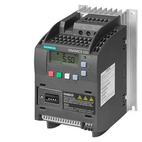 Siemens 6SL32105BE222CV0 SINAMICS V20 3AC380-480V -15/+10% Nennnleist. 2,2kW Siemens 6SL32105BE222CV0 SINAMICS V20 3AC380-480V -15/+10% Nennnleist. 2,2kW