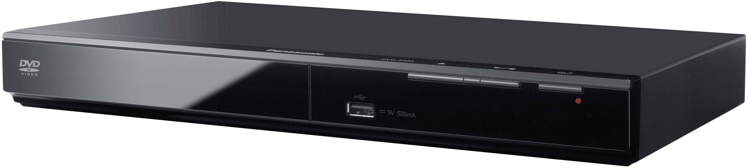 Panasonic DVD-S500EG-K sw DVD-Player Scart,USB