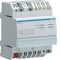 Hager Spannungsversorgung 320/ TXA114 640mA m.1Ausgang u.1Drossel+1Ausg. 24VDC Hager Spannungsversorgung 320/ TXA114 640mA m.1Ausgang u.1Drossel+1Ausg. 24VDC