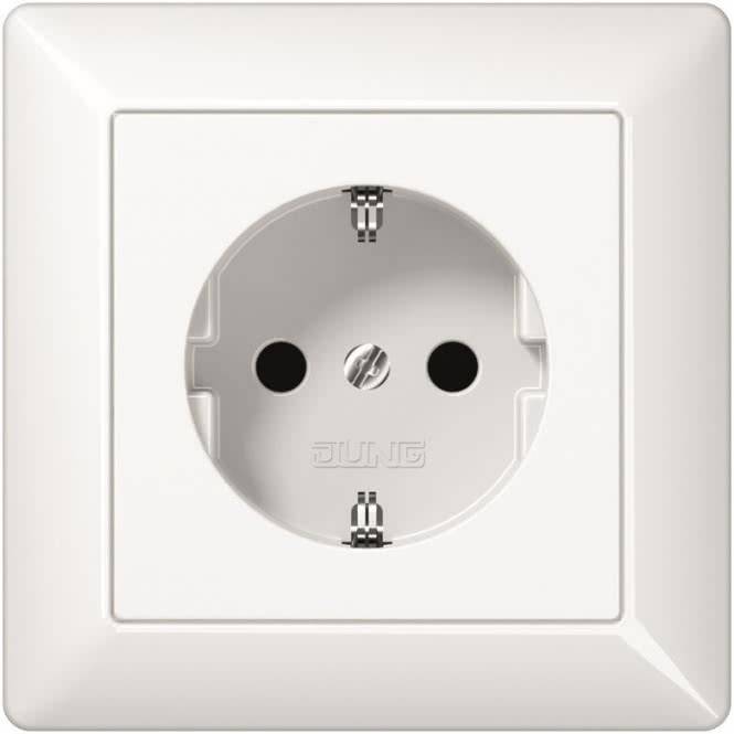 4011377056916 - JG SCHUKO Steckdose AS1520WW Vollabdeckung alpinweiß 4011377056916 - JG SCHUKO Steckdose AS1520WW Vollabdeckung alpinweiß