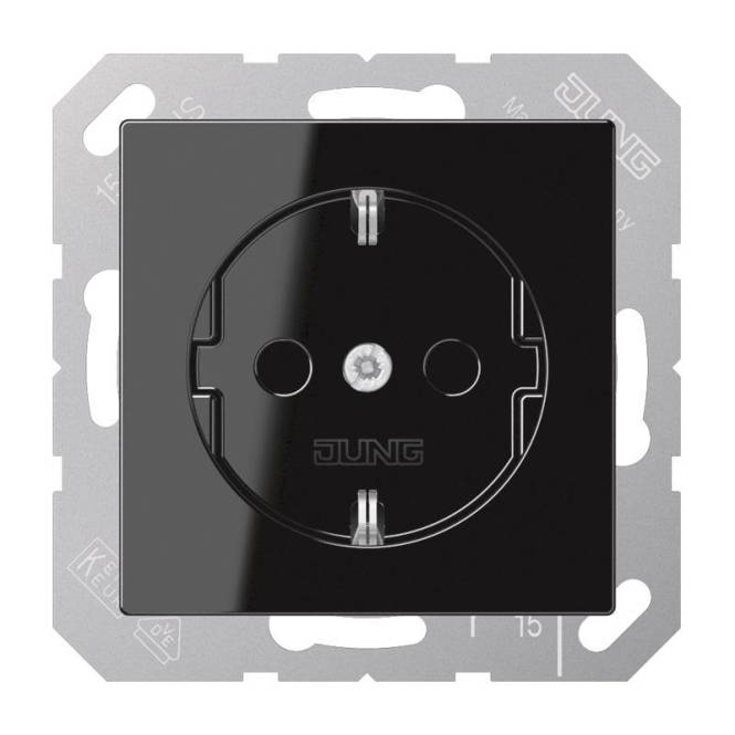 4011377057517 - JG A1520 SW - Steckdose Duroplast Serie A schwarz 4011377057517 - JG A1520 SW - Steckdose Duroplast Serie A schwarz