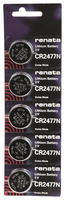 0785618132922 - CR 2477N REN - Lithium-Knopfzelle 3 V 1000 mAh 245x77 mm 0785618132922 - CR 2477N REN - Lithium-Knopfzelle 3 V 1000 mAh 245x77 mm