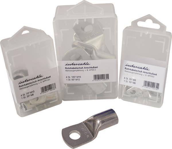 Intercable Rohrkabelschuh ICR68SB10 6qmm M8 verz. in SB-Box Inh.:10Stück Intercable Rohrkabelschuh ICR68SB10 6qmm M8 verz. in SB-Box Inh.:10Stück