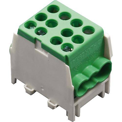4025221401227 - Pollmann Hauptleitungsabzweigklemme grün 25 16mm² 1-pol 2Ein 4Aus 2080170 4025221401227 - Pollmann Hauptleitungsabzweigklemme grün 25 16mm² 1-pol 2Ein 4Aus 2080170