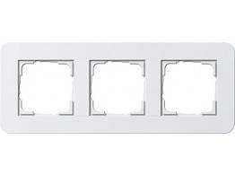 4010337023739 - GIRA 0213410 Abdeckrahmen 3fach E3 Reinweiß Reinweiß glänzend Soft-Touch 4010337023739 - GIRA 0213410 Abdeckrahmen 3fach E3 Reinweiß Reinweiß glänzend Soft-Touch