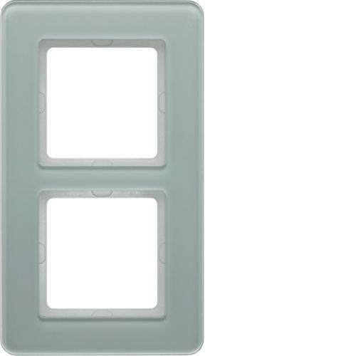 4011334449843 - Berker Q7 Rahmen 2fach 10126079 Glas polarweiß 4011334449843 - Berker Q7 Rahmen 2fach 10126079 Glas polarweiß