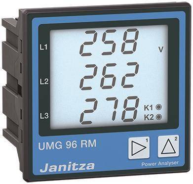 Janitza Multifunkt. UMG 96RM 90-277V UL Netzanalysator 5222061 Janitza Multifunkt. UMG 96RM 90-277V UL Netzanalysator 5222061