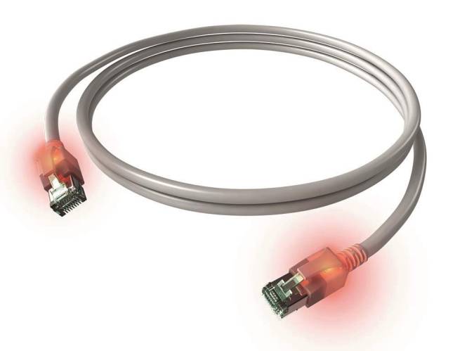EasyLan DualBoot LED CS1OAADAD0010 Patchkabel Kat6A grau Länge 1m EasyLan DualBoot LED CS1OAADAD0010 Patchkabel Kat6A grau Länge 1m