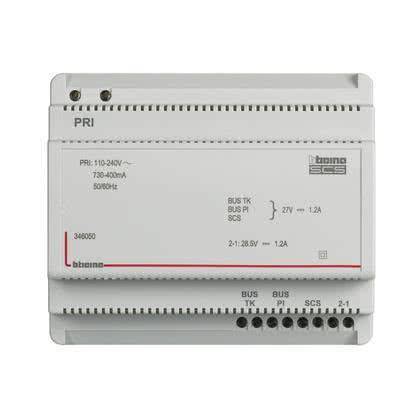 8005543545324 - B-ticino - Bticino Netzgerät 2-Draht mit integriertem Videoadapter für Verteilereinbau 346050 8005543545324 - B-ticino - Bticino Netzgerät 2-Draht mit integriertem Videoadapter für Verteilereinbau 346050
