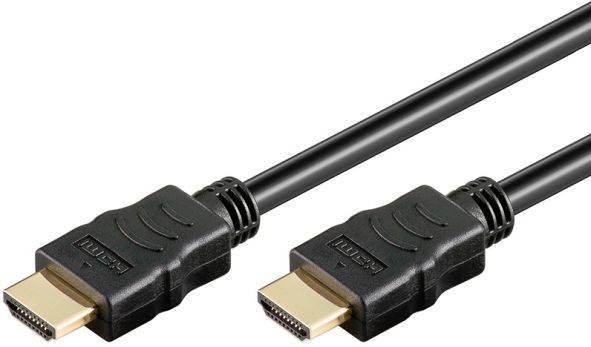 Hapena HDMI-Kabel 2m 76020 mit Ethernet,1.4a/2.0 Hapena HDMI-Kabel 2m 76020 mit Ethernet,1.4a/2.0