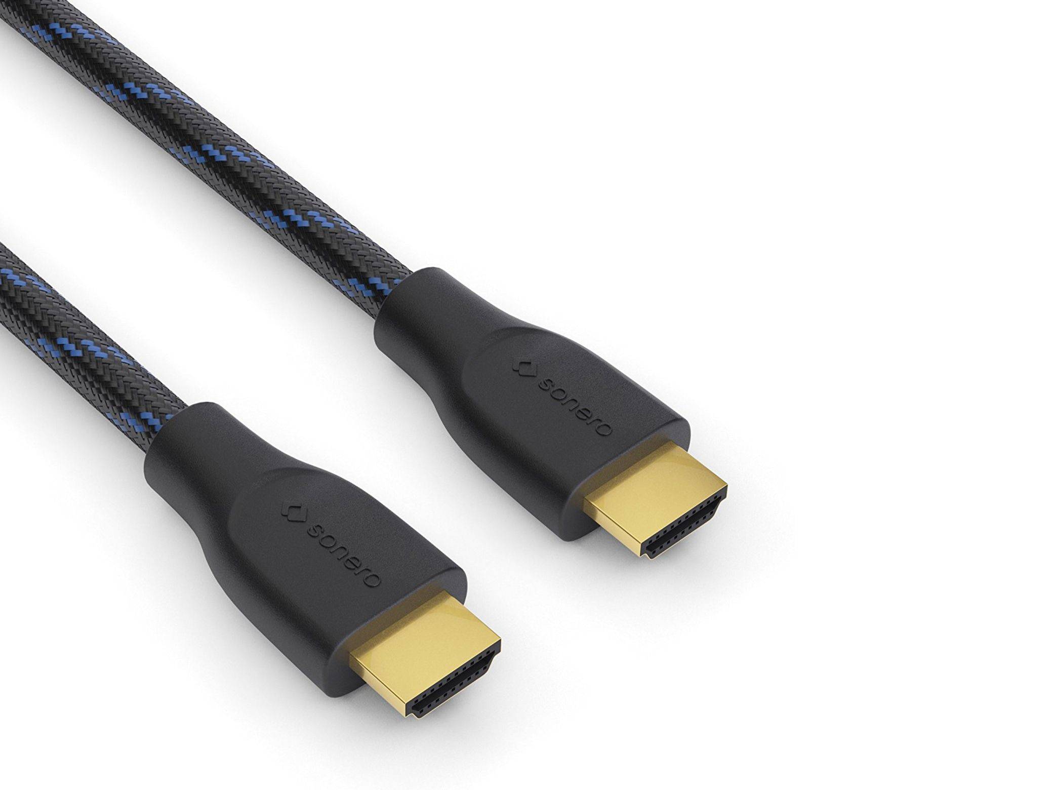 4260134129497 - Sonero Premium HDMI-Kabel X-PHC011-015 HDMI20 18Gbps 4K 60Hz Nylonmantel 15m 4260134129497 - Sonero Premium HDMI-Kabel X-PHC011-015 HDMI20 18Gbps 4K 60Hz Nylonmantel 15m