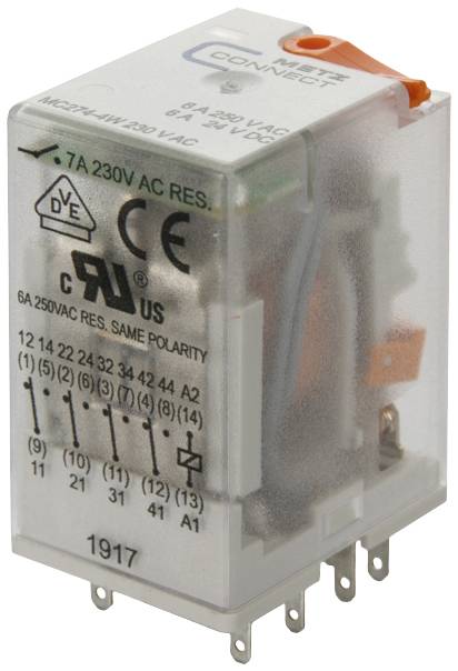 4251122194894 - BTR Relais 274 230VAC 4We 110017051407 LED Industrie Relais steckbar 4251122194894 - BTR Relais 274 230VAC 4We 110017051407 LED Industrie Relais steckbar