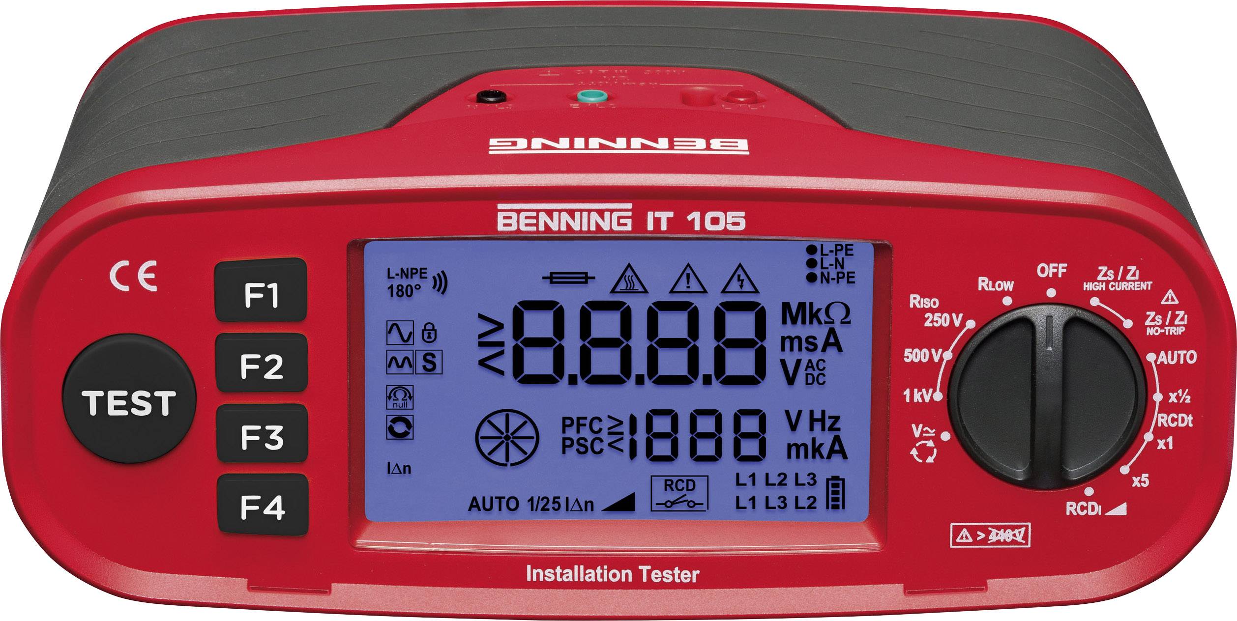 4014651441057 - Benning Elektrotechnik Und - Installationsprüfgerät it 105 zPrüfung elektrischer Anlagen benning 44105 4014651441057 - Benning Elektrotechnik Und - Installationsprüfgerät it 105 zPrüfung elektrischer Anlagen benning 44105