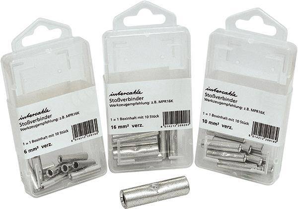 8014212300577 - Intercable Stoßverbinder ICR16VSB10 16qmm mMittenanschlag SB-Boxen In10St 8014212300577 - Intercable Stoßverbinder ICR16VSB10 16qmm mMittenanschlag SB-Boxen In10St