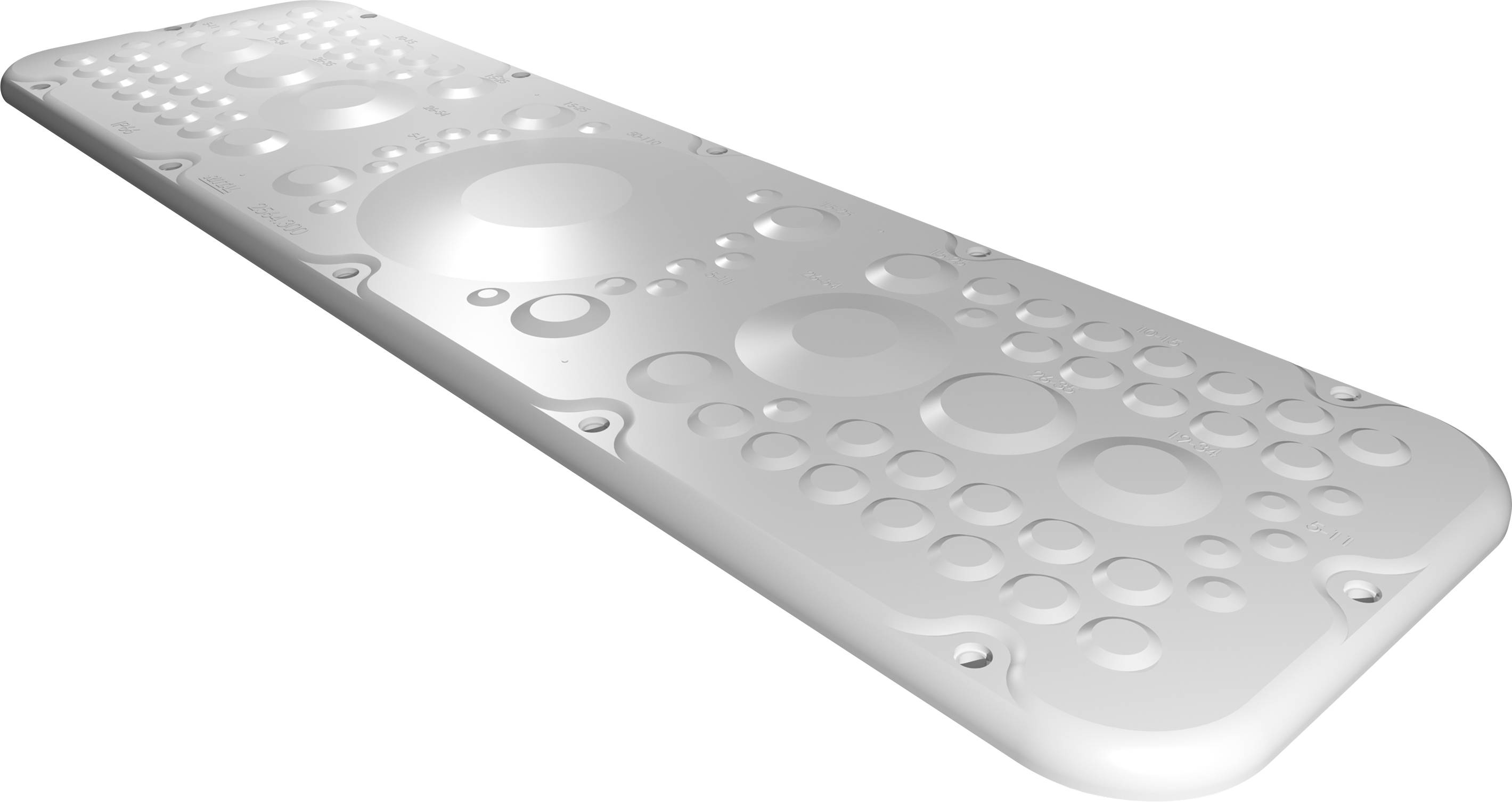 Rittal Kunststoff- AX 2564300 Flanschplatten, für AX, BT: 534x149 mm Rittal Kunststoff- AX 2564300 Flanschplatten, für AX, BT: 534x149 mm