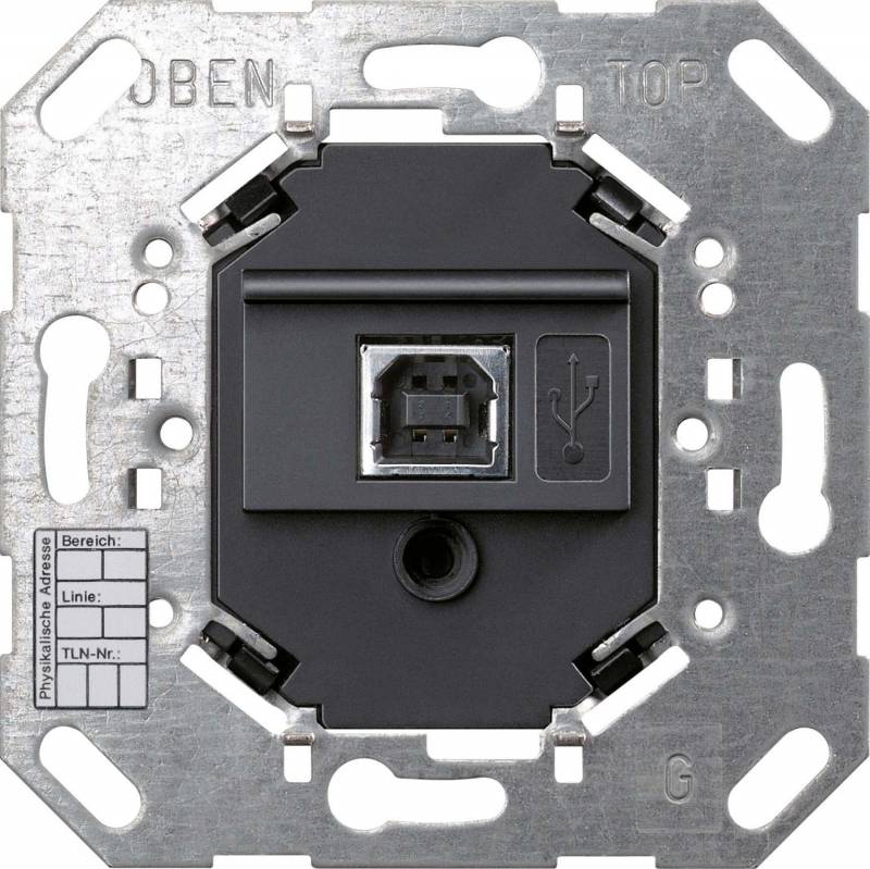 GIRA 202400 USB-Datenschnittstelle KNX Einsatz, GIRA & 5936531 (BILD1)