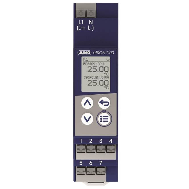 Jumo Digitaler 701052/8-01-02-00/000 Thermostat, 230 V, Pt100, 00721265 Jumo Digitaler 701052/8-01-02-00/000 Thermostat, 230 V, Pt100, 00721265