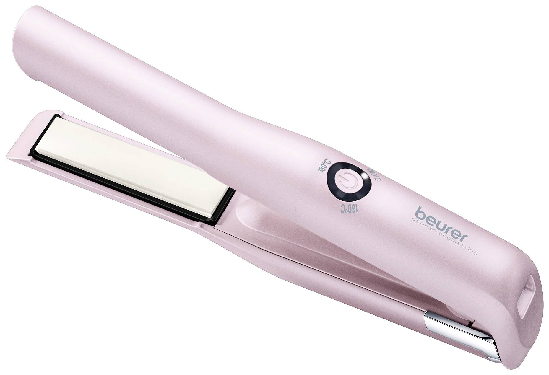 Beurer HS 20 Akku Haarglätter rosa Keramikplatten 3 temp.Stufen 593.31 Beurer HS 20 Akku Haarglätter rosa Keramikplatten 3 temp.Stufen 593.31