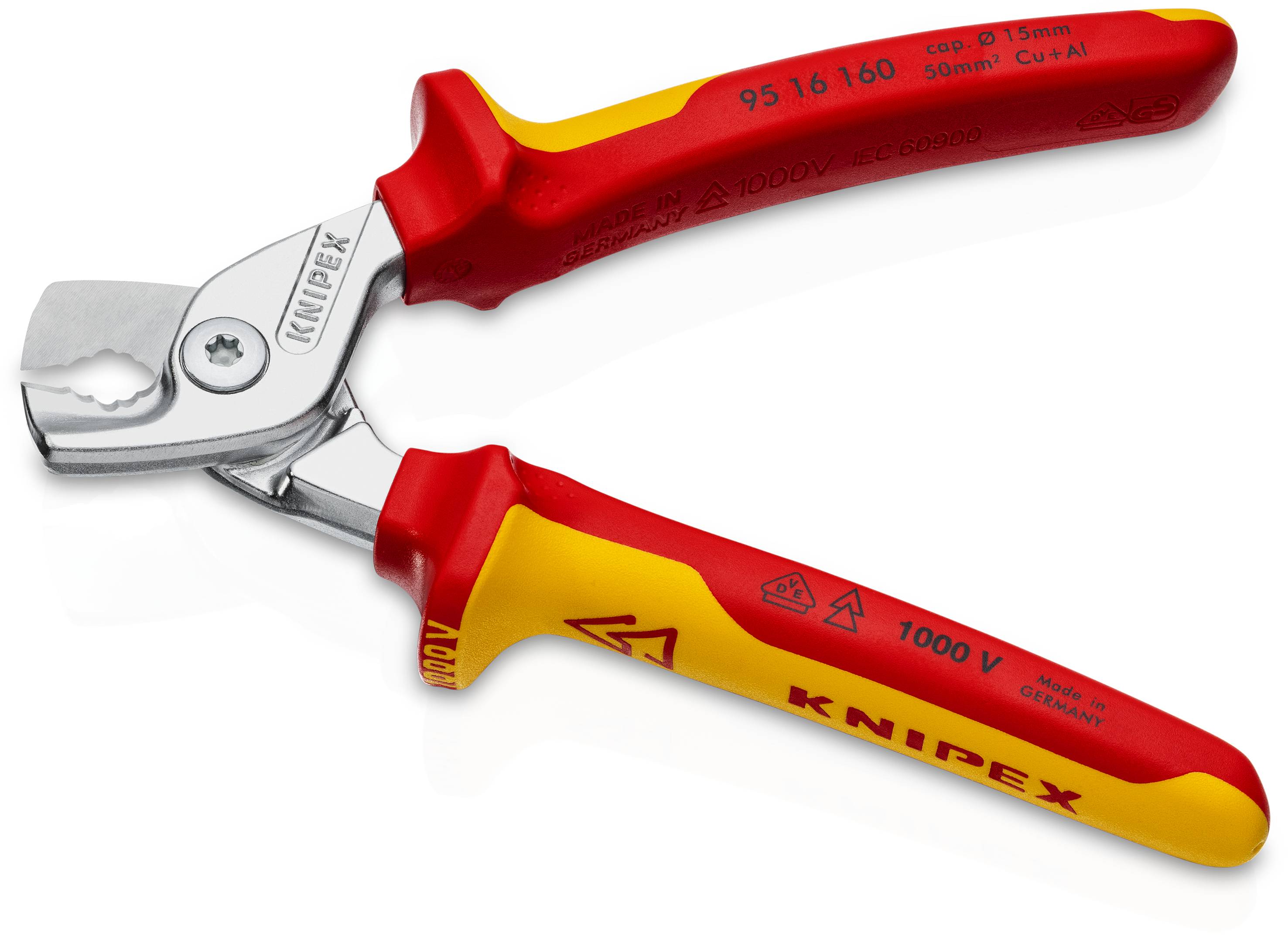 4003773085966 - 95 16 160 Scheren & Messer Kabelschere mit Stufen- schnitt isoliert 95 16 160 4003773085966 4003773085966 - 95 16 160 Scheren & Messer Kabelschere mit Stufen- schnitt isoliert 95 16 160 4003773085966