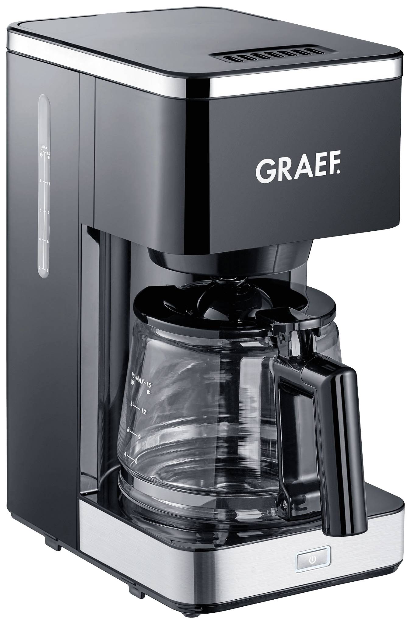 GRAEF FK 402 Kaffeeautomat sw (A) 1000W 10 Tassen 1,25L Glaskanne GRAEF FK 402 Kaffeeautomat sw (A) 1000W 10 Tassen 1,25L Glaskanne