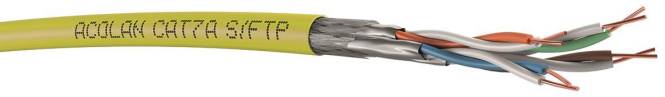 ACOME ACOLAN 1500 SF-S Cat7 LSOH gelb 4x2xAWG22/1 S/FTP 4P FRNC 500m Dca (Inhalt 500 Stück) ACOME ACOLAN 1500 SF-S Cat7 LSOH gelb 4x2xAWG22/1 S/FTP 4P FRNC 500m Dca (Inhalt 500 Stück)