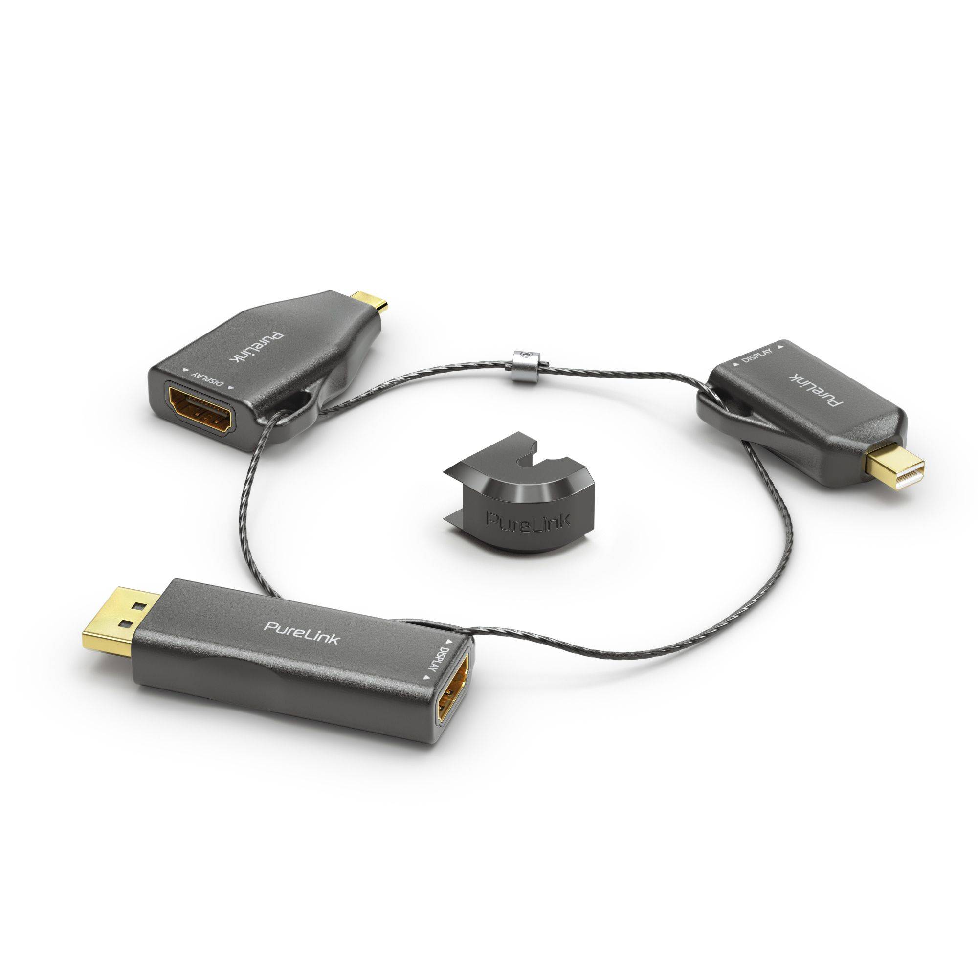 PureLink Adapter Ring klein IQ-AR200 miniDP/DP/USB-C auf HDMI 4K60Hz PureLink Adapter Ring klein IQ-AR200 miniDP/DP/USB-C auf HDMI 4K60Hz