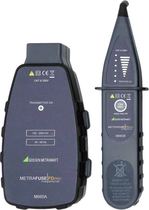 4012932131949 - METRAFUSE FD PRO - Sicherungsfinder METRAFUSE FD PRO mit Sender und Empfänger 4012932131949 - METRAFUSE FD PRO - Sicherungsfinder METRAFUSE FD PRO mit Sender und Empfänger