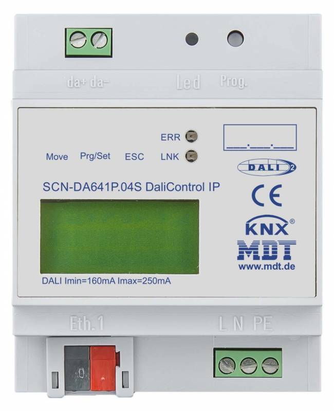 4251916130671 - MDT DaliControl IP Gateway PRO64 DALI-2 4TE REG SCN-DA641P04S 4251916130671 - MDT DaliControl IP Gateway PRO64 DALI-2 4TE REG SCN-DA641P04S