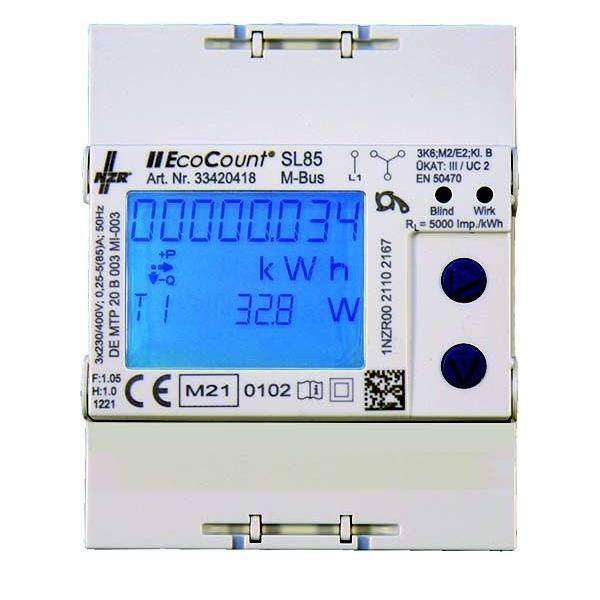 4048652103836 - NZR ElektrHutschienenzähler EcoCount SL33420205 4048652103836 - NZR ElektrHutschienenzähler EcoCount SL33420205