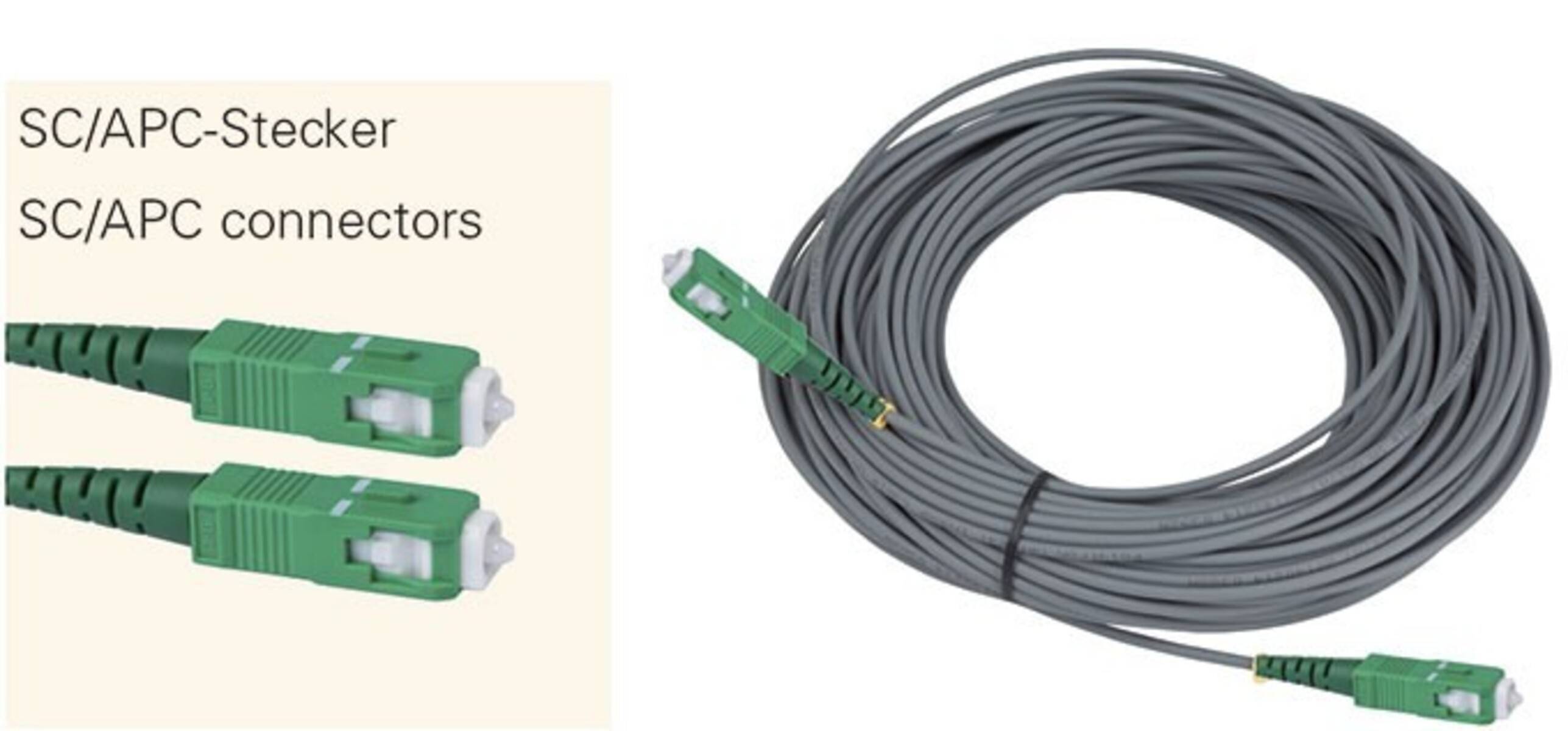 8424450255834 - Televes geschirmtes Fiberglas- OSM1SCAPC kabel 1m m2 x Stecker SC APC 8424450255834 - Televes geschirmtes Fiberglas- OSM1SCAPC kabel 1m m2 x Stecker SC APC