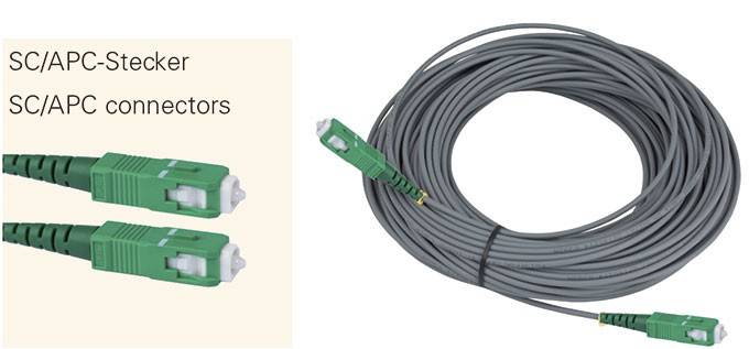 8424450255889 - Televes geschirmtes Fiberglas OSM30SCAPC kabel 30m m2 x Stecker SC APC 8424450255889 - Televes geschirmtes Fiberglas OSM30SCAPC kabel 30m m2 x Stecker SC APC