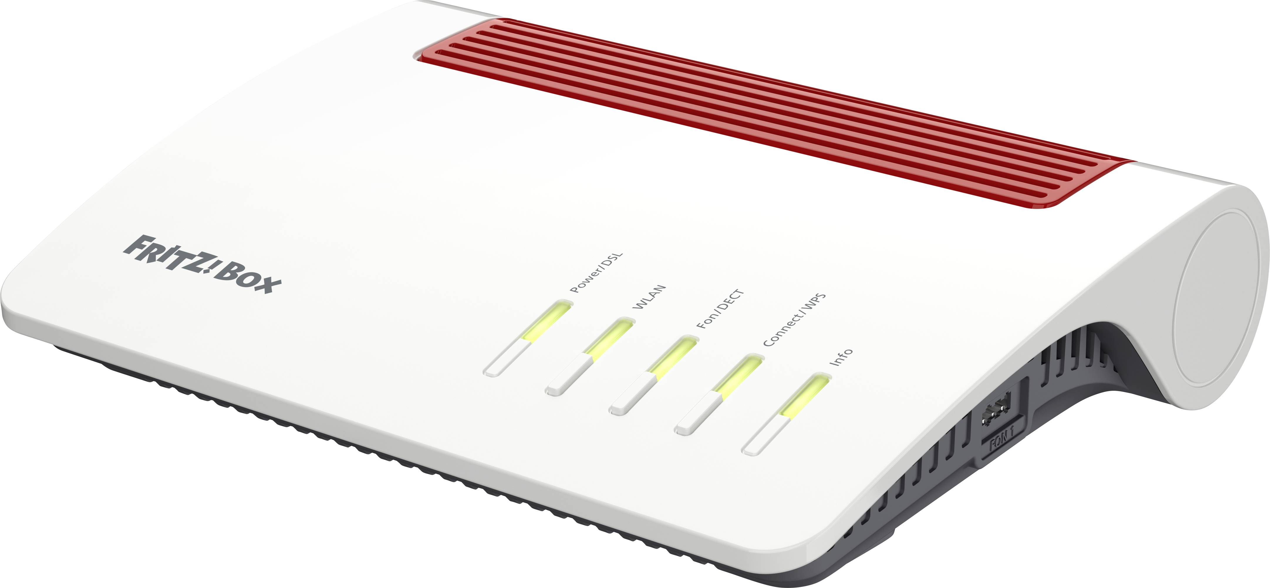 AVM FRITZ!Box 7590 AX Router v2 20002998 m.Wi-Fi6 GBitLAN ohne S0-Bus kein ISDN