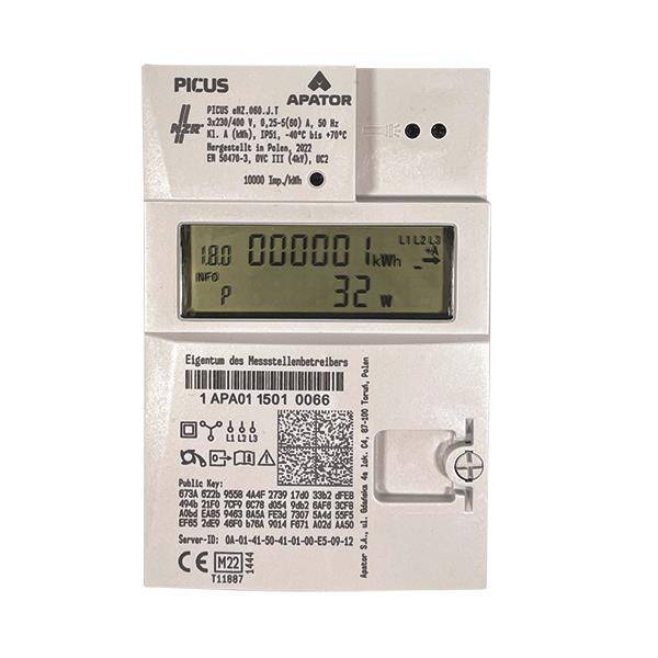 4048652113774 - NZR mMe eHZ Picus Lief+BezDT 23030627 MID 025-5(60)A 3x230 400V 23030627 4048652113774 - NZR mMe eHZ Picus Lief+BezDT 23030627 MID 025-5(60)A 3x230 400V 23030627